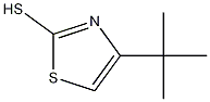 4-叔丁基噻唑-2-硫醇结构式