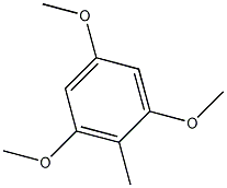 2,4,6-三甲氧基甲苯结构式