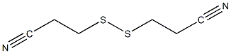3,3'-二硫代二(丙腈)结构式