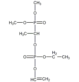 1-(二甲氧基膦)乙烯基磷酸二乙酯结构式