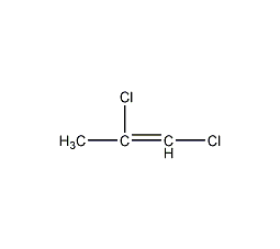 1,1-二氯丙烯结构式