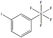 五氟化(3-碘苯基)硫结构式