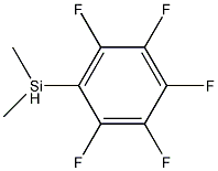 二甲基五氟苯基硅烷结构式