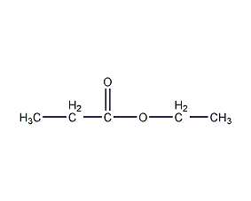 丙酸乙酯结构式
