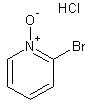2-溴吡啶-1-氧化物盐酸盐结构式