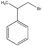 1-溴-2-苯基丙烷结构式