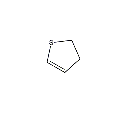2,3-二氢噻吩结构式