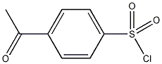 4-乙酰基苯磺酰基氯结构式