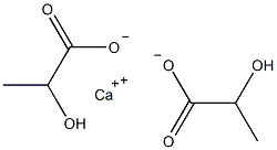 2-羟基-钙盐(2s)-丙酸结构式