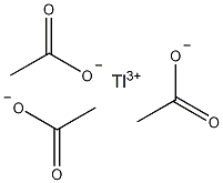 乙酸铊(III)结构式