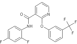 吡氟草胺结构式