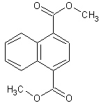 1,4-萘二甲酸二甲酯结构式