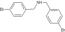 N,N'-二(4-溴苄基)胺结构式