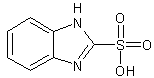 1H-苯并咪唑-2-磺酸结构式