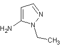 5-氨基-1-乙基吡唑结构式