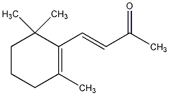 (Z)-β-紫罗酮结构式