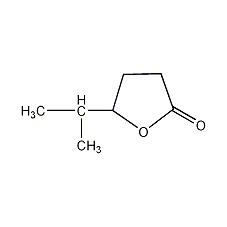 4-异丙基-丁内酯结构式