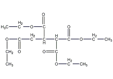 1,1,2,3-丙烷四羧酸四乙酯结构式