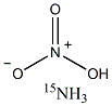 铵-15N硝酸酯结构式
