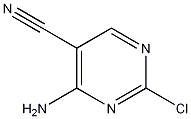4-氨基-2-氯嘧啶-5-甲腈结构式