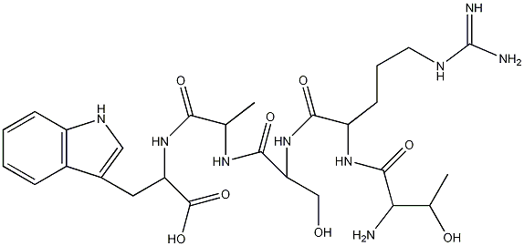 人体甲状腺激素相关肽结构式