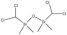 1,3-双(二氯甲基)-1,1,3,3-四甲基二硅氧烷结构式