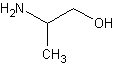 (±)-2-氨基-1-丙醇结构式