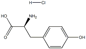 L-酪氨酸盐酸盐结构式