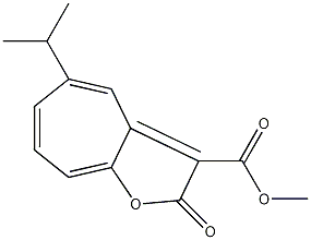 5-Isopropyl-3-(methoxycarbonyl)-2H-cyclohepta[b]furan-2-one