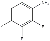 2,3-二氟-4-甲基苯胺结构式