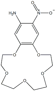 4'-氨基-5'-硝基苯并-15-冠-5结构式