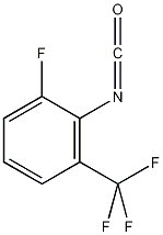 异氰酸2-氟-6-(三氟甲基)苯酯结构式