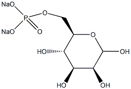 D-甘露糖-6-磷酸钠结构式