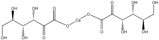 2-酮-D-谷氨酸半钙盐结构式