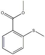 2-(甲硫基)苯甲酸甲酯结构式