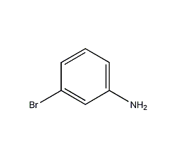 3-溴苯胺结构式