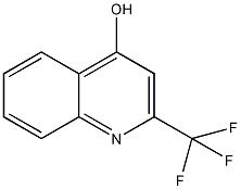 2-(三氟甲基)喹啉-4-醇结构式