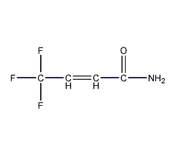 4,4,4-三氟巴豆酰胺结构式