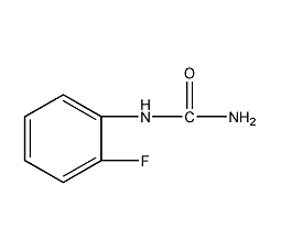 2-氟苯基尿素结构式