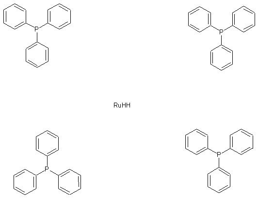 二氢四(三苯基膦)钌结构式