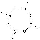 2,4,6,8-四甲基环四硅氧烷结构式