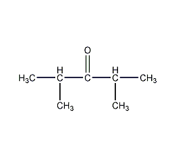 2,4-二甲基-3-戊酮结构式