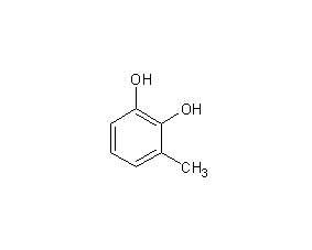 3-甲基邻苯二酚结构式