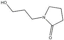 1-(3-羟丙基)-2-吡咯烷酮结构式