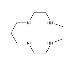 1,4,7,10-四氮杂环十三烷结构式