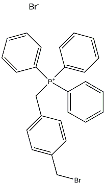 4-溴甲基苯基三苯基溴化磷结构式