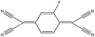 2-氟-7,7,8,8-四氰喹啉并二甲烷结构式