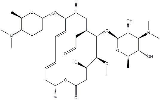 新螺旋霉素I结构式