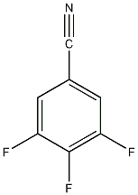 3,4,5-三氟苯甲腈结构式