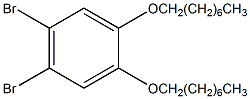 1,2-二溴-4,5-二(辛氧基)苯结构式